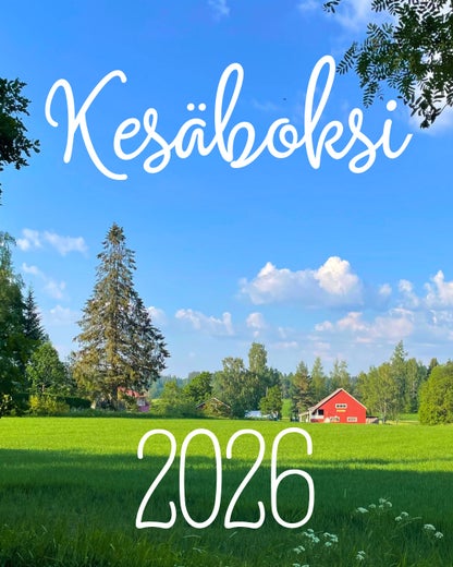 Kes&auml;n 2026 MysteeriBOKSI, valitse koko!