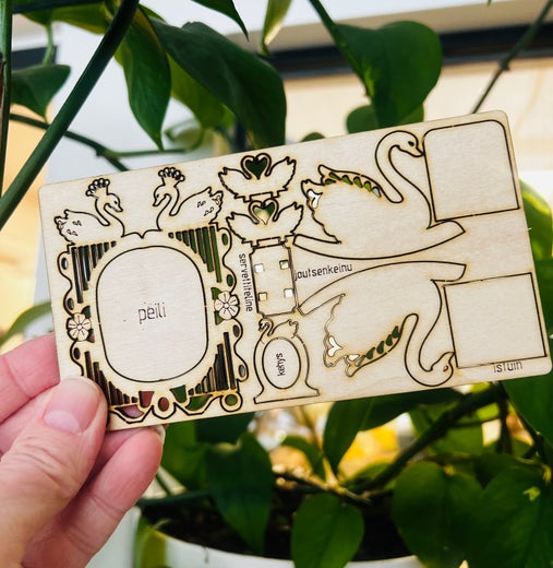 Joutsenaiheiset esineet, rakennussarja