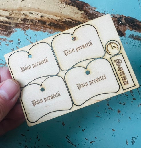 Pefletit  Saunaan 4kpl